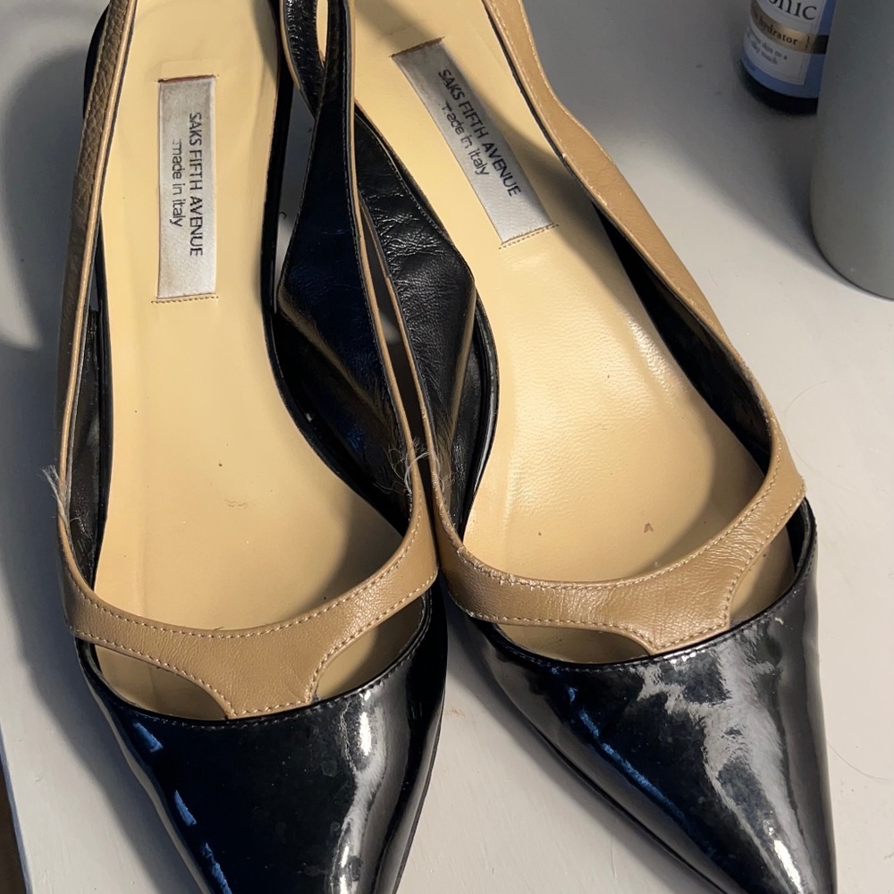 Kitten Heels. Saks Fifth Ave